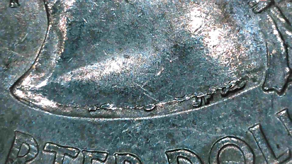 2008-P Alaska State Quarter Claw Die Chip Error MULTIPLE ERRORS Drool Error