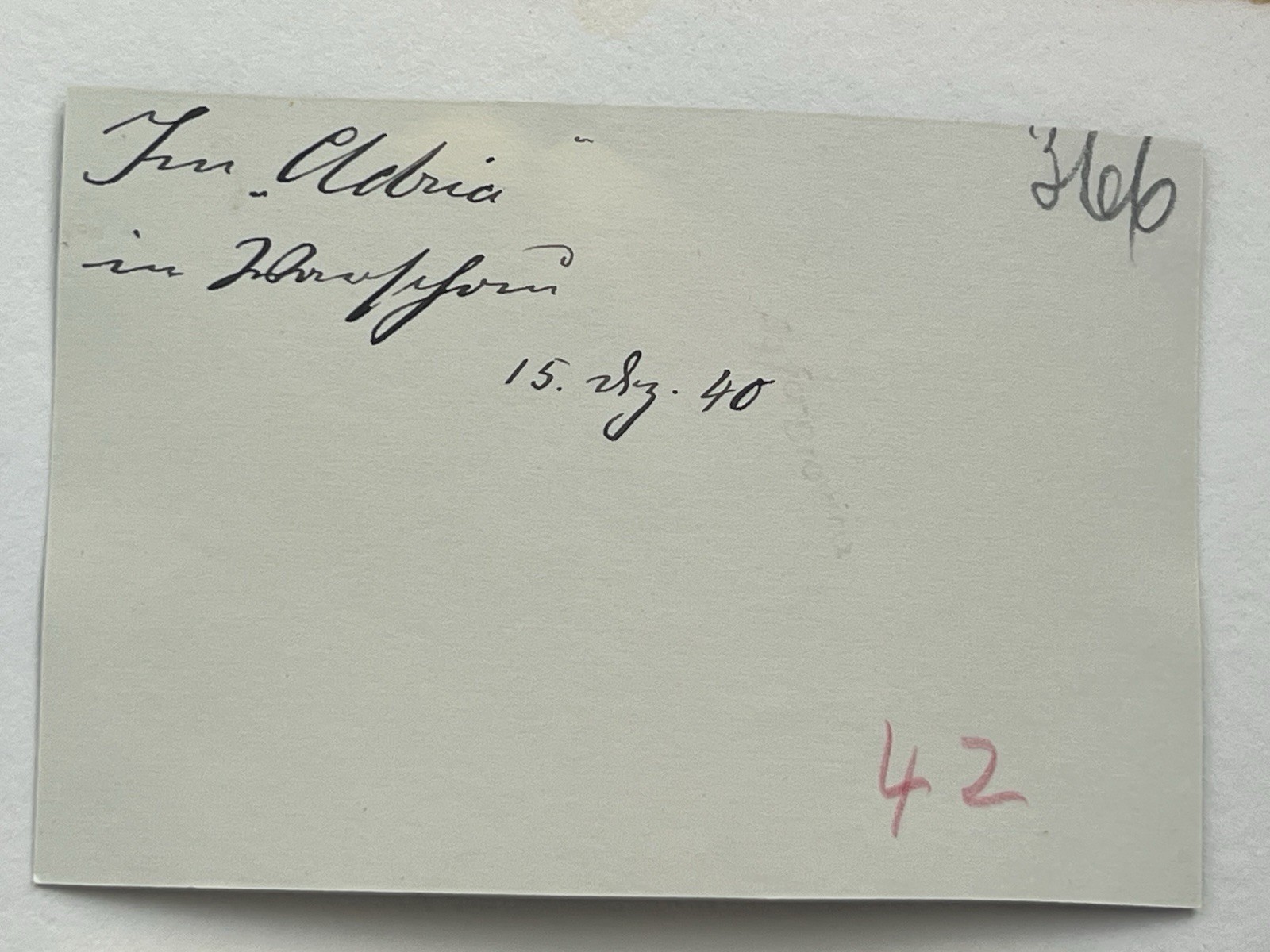 German 15.1.1940 Im Adria in Warschau Stadt Warsaw Polen Poland Photo album