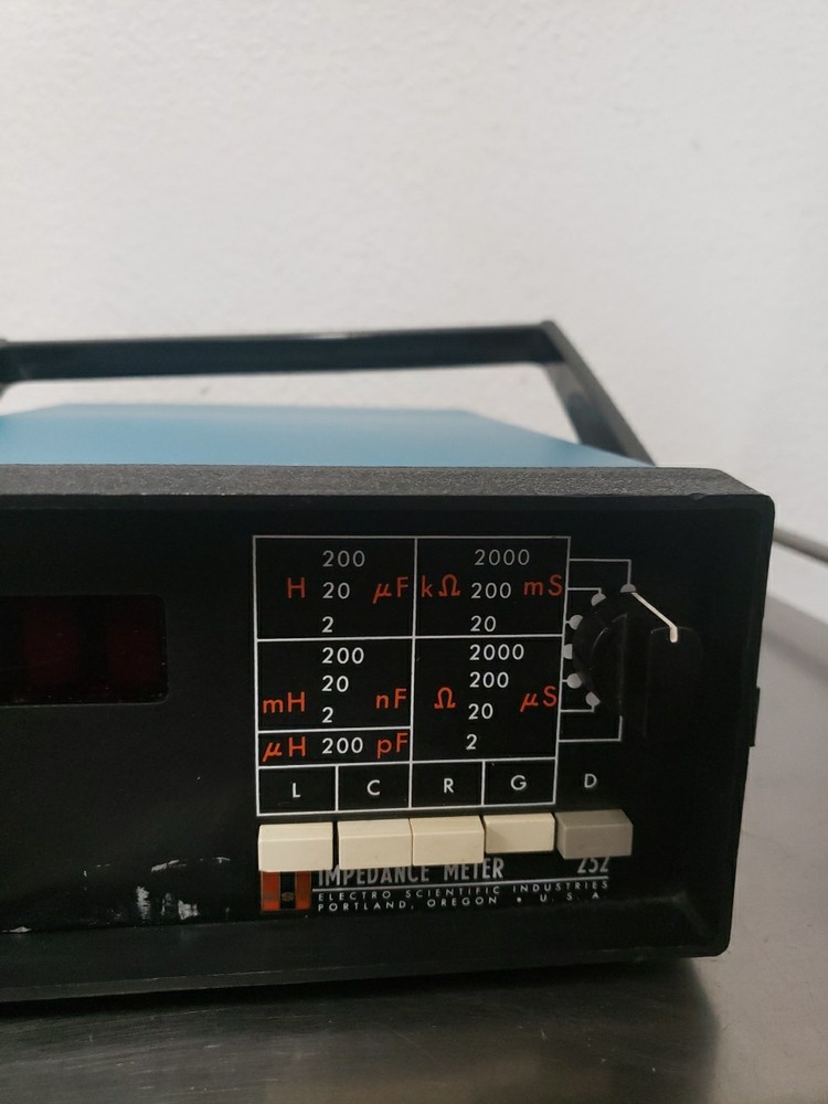 ESI ELECTRO SCIENTIFIC IMPEDANCE METER 252