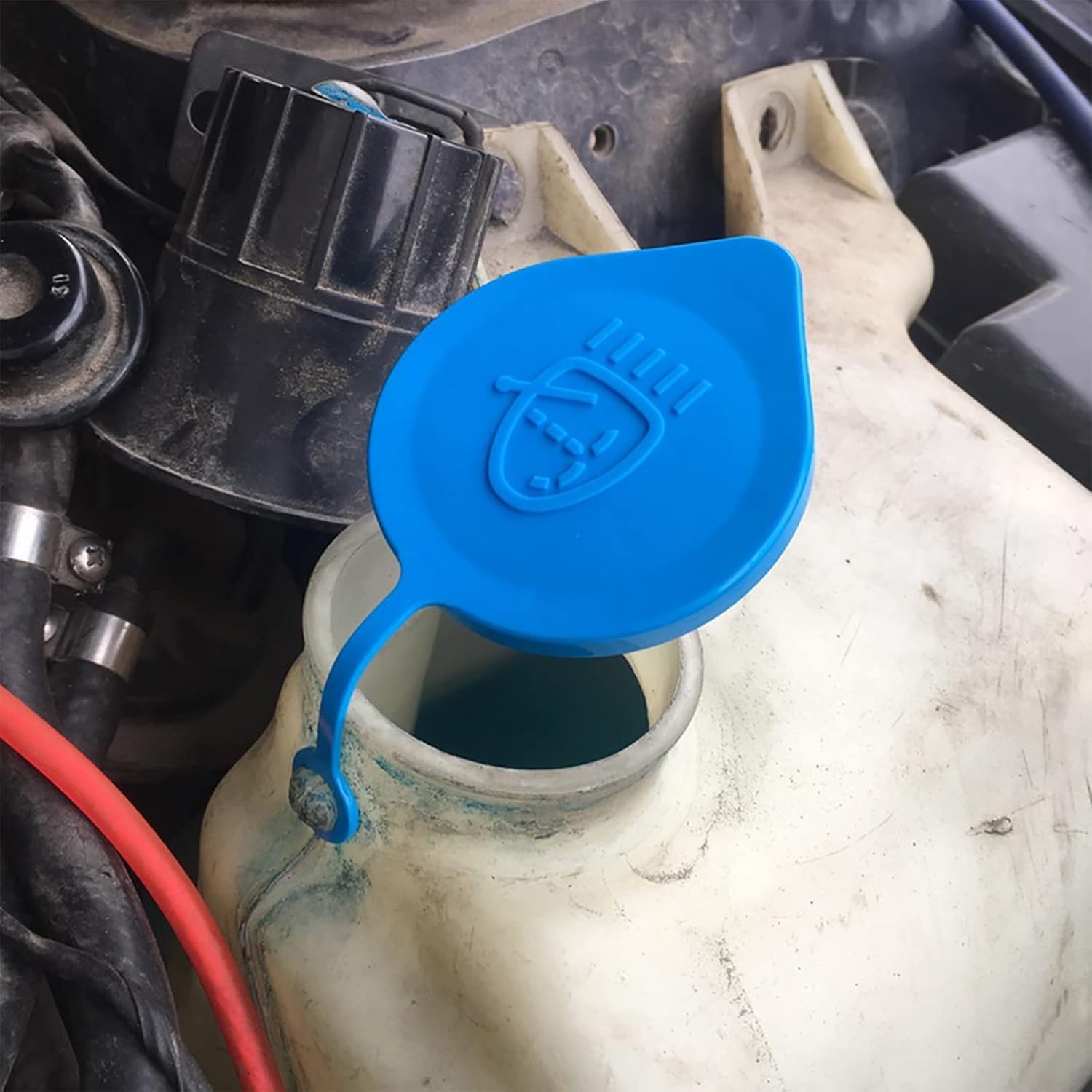 Car Windshield Wiper Washer Fluid Reservoir Bottle Lid Cap Cover For Honda Accor