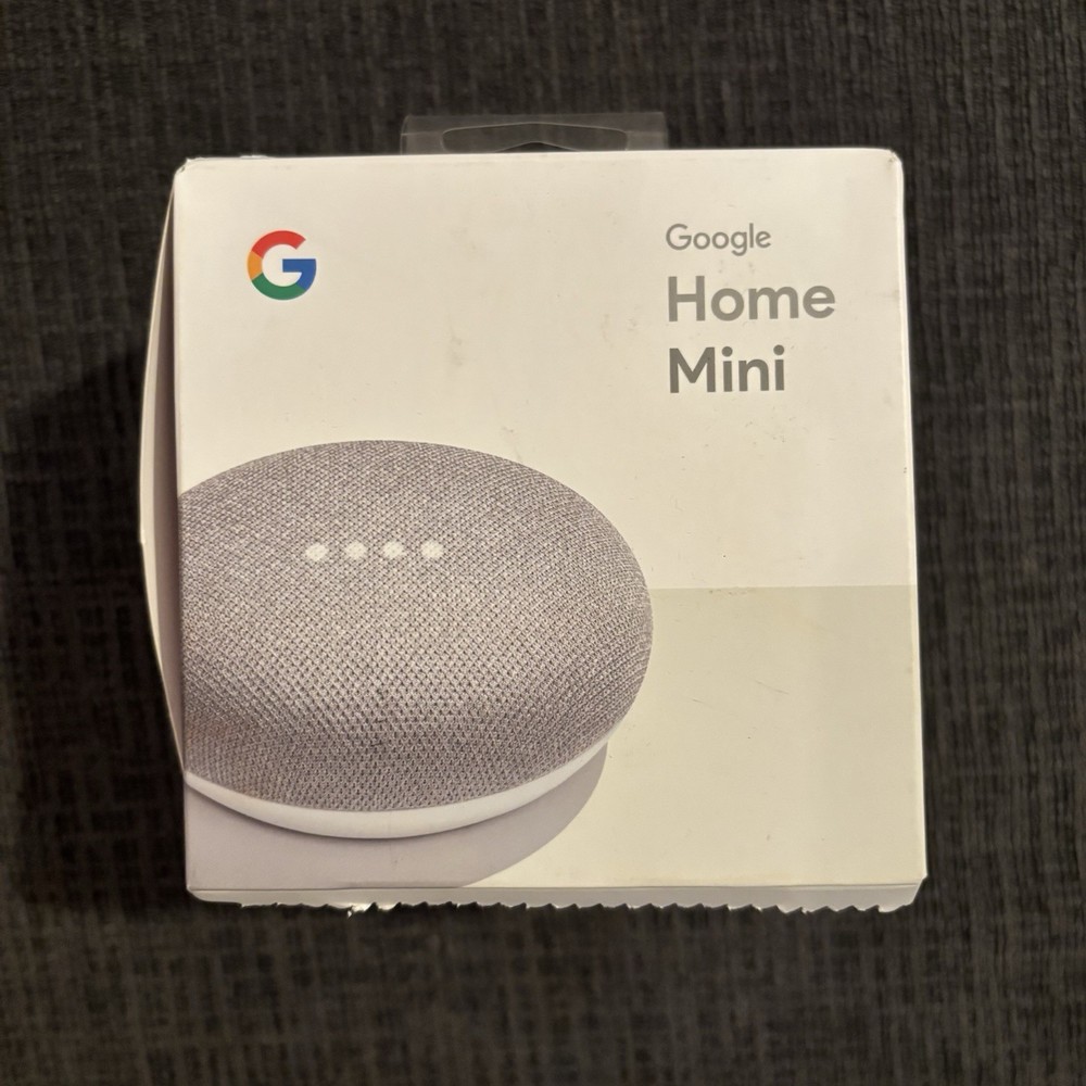 Google Home Mini Smart Speaker with Google Assistant - Chalk (GA00210-US)