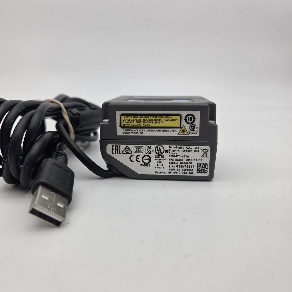 Datalogic Gryphon GFS4400 GFS4470 2D Fixed Wired USB Barcode reader scanner