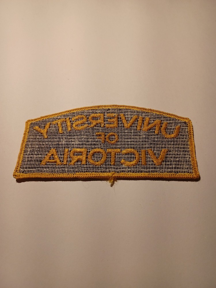 Police Security University Shoulder Patch