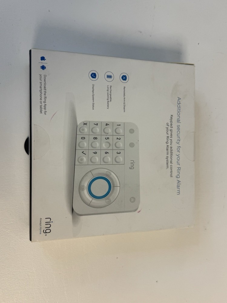 NEW Ring Keypad for Ring Alarm OPEN BOX