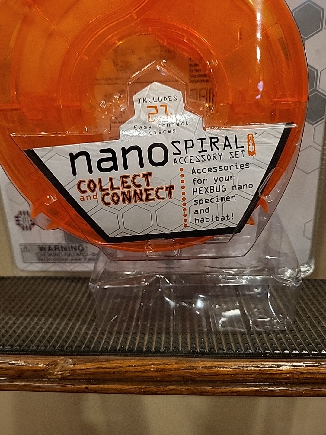 HEXBUG Nano Spiral Accessory Set for Specimen and Habitat New Sealed Package