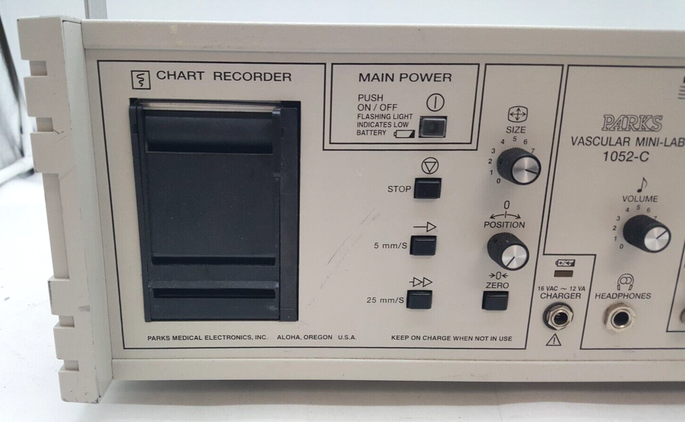 Parks Medical Vascular Mini-Lab Model 1052-C