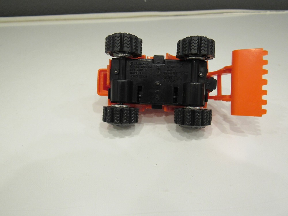 Schaper Stomper Loader Orange rare Construction tested works vintage
