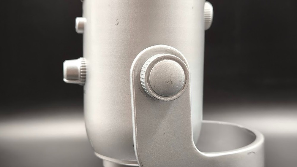 Blue Yeti Microphone Used Working Silver