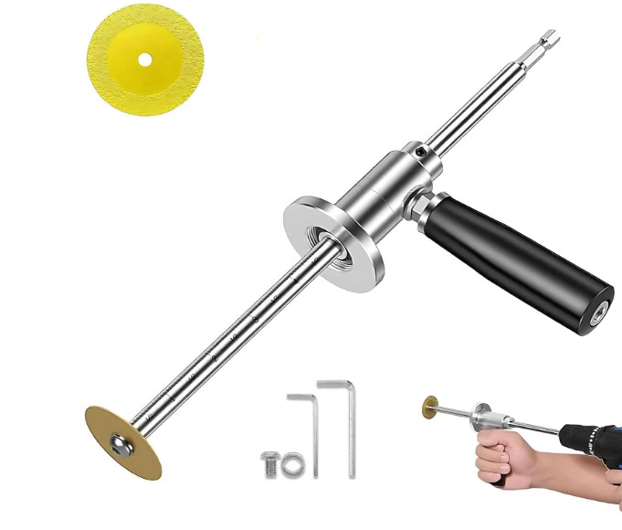 Inside Pipe Cutter for PVC Pipe, Upgraded Versatile PVC Pipe Cutter and Drill...