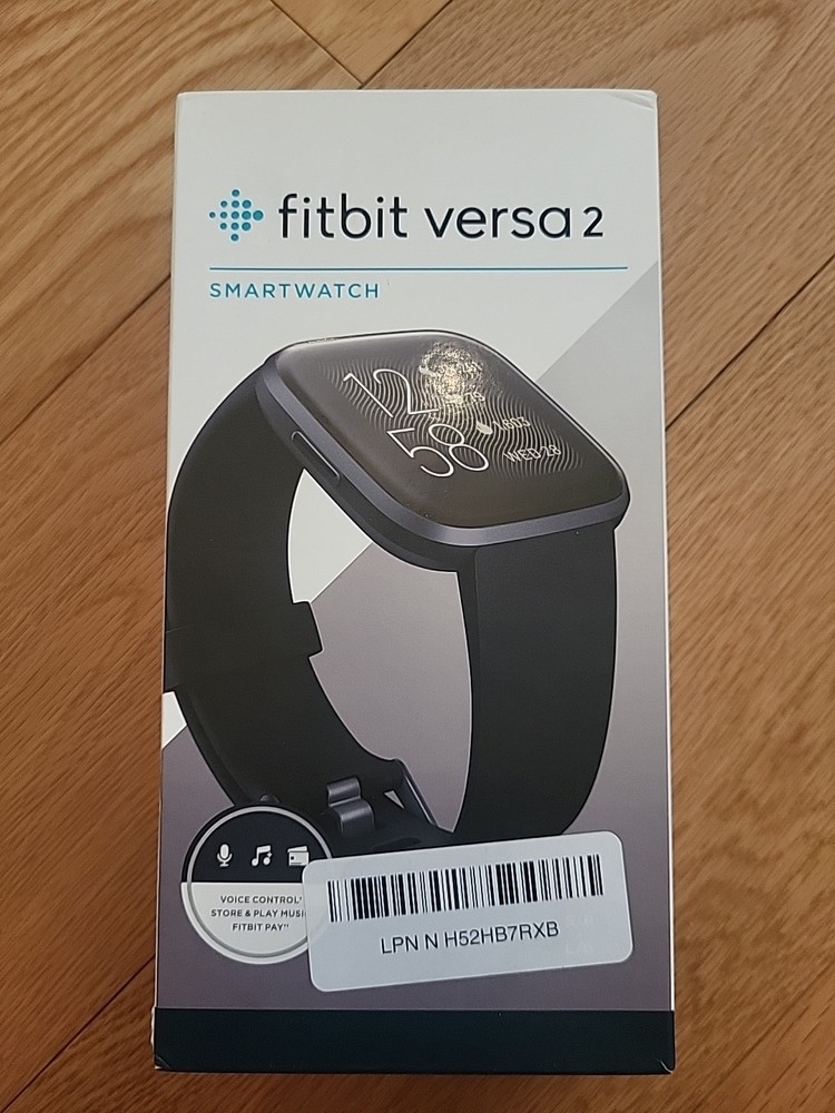 Fitbit Versa 2 Wristband Activity Tracker - Black (FB507BKBK)