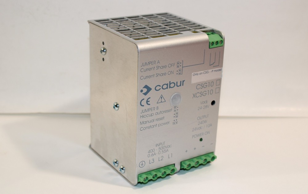 Cabur XCSG10-CSG10 Power Supply