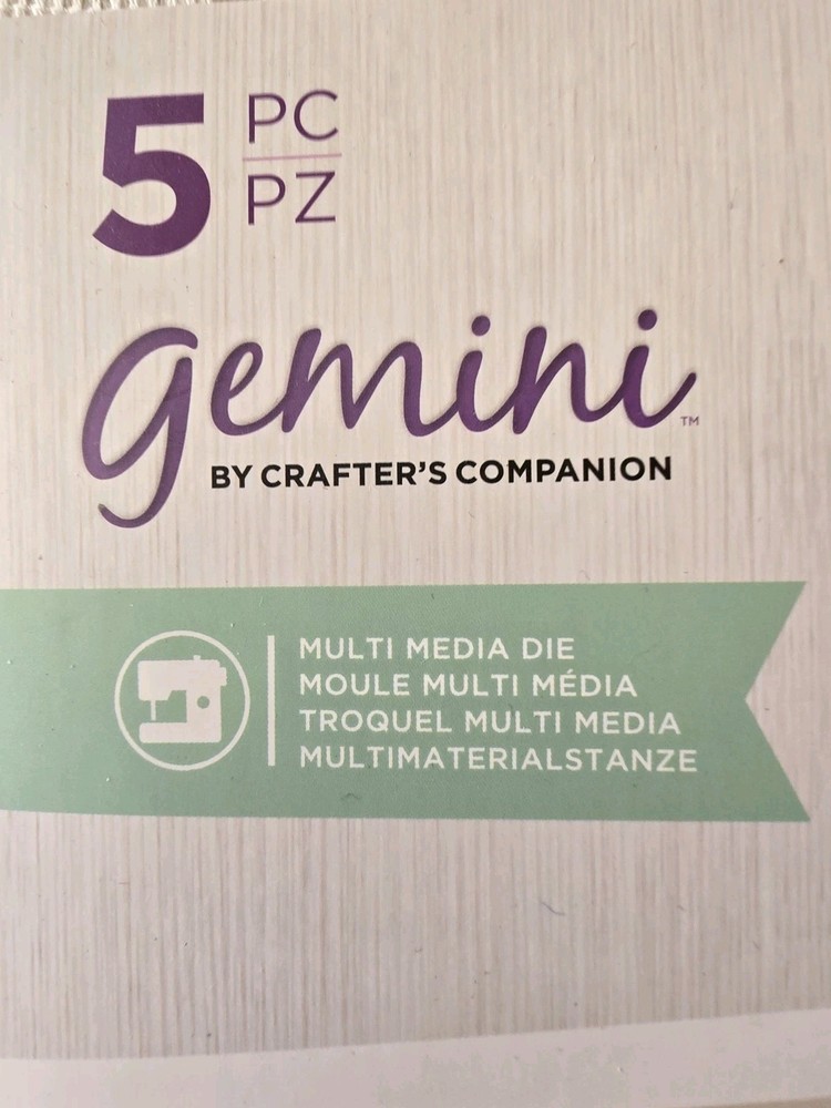 Gemini "Bag Making Dies"Pattern & Instruction kit By Crafter's Companion