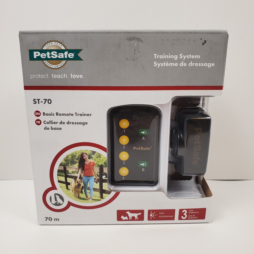 Petsafe Training System ST-70 Basic Remote Trainer 70 Meter Range Dog Collar NEW