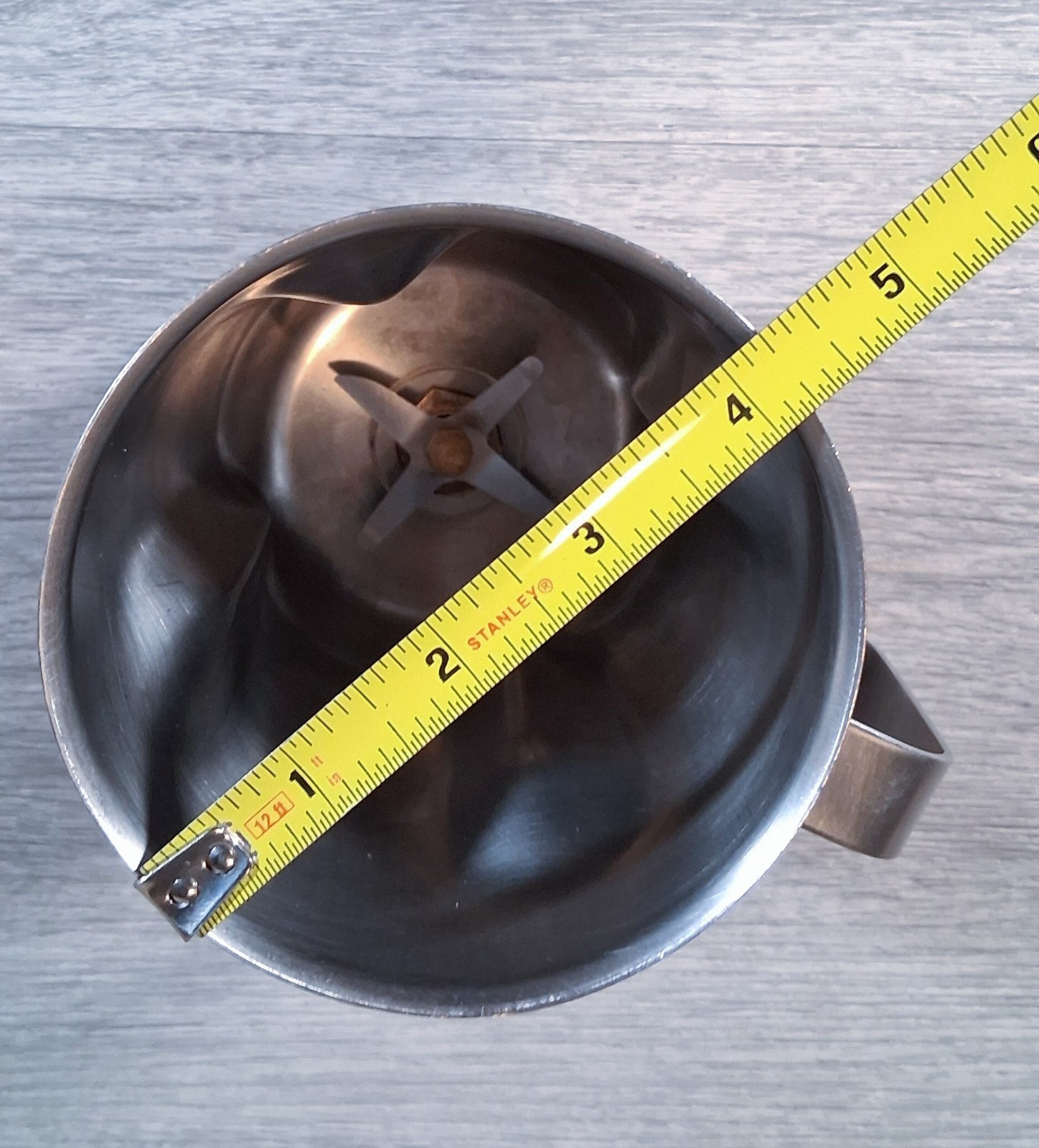 Waring CAC33 32 oz Stainless Blender Container w/ Blade Assembly (No Lid)