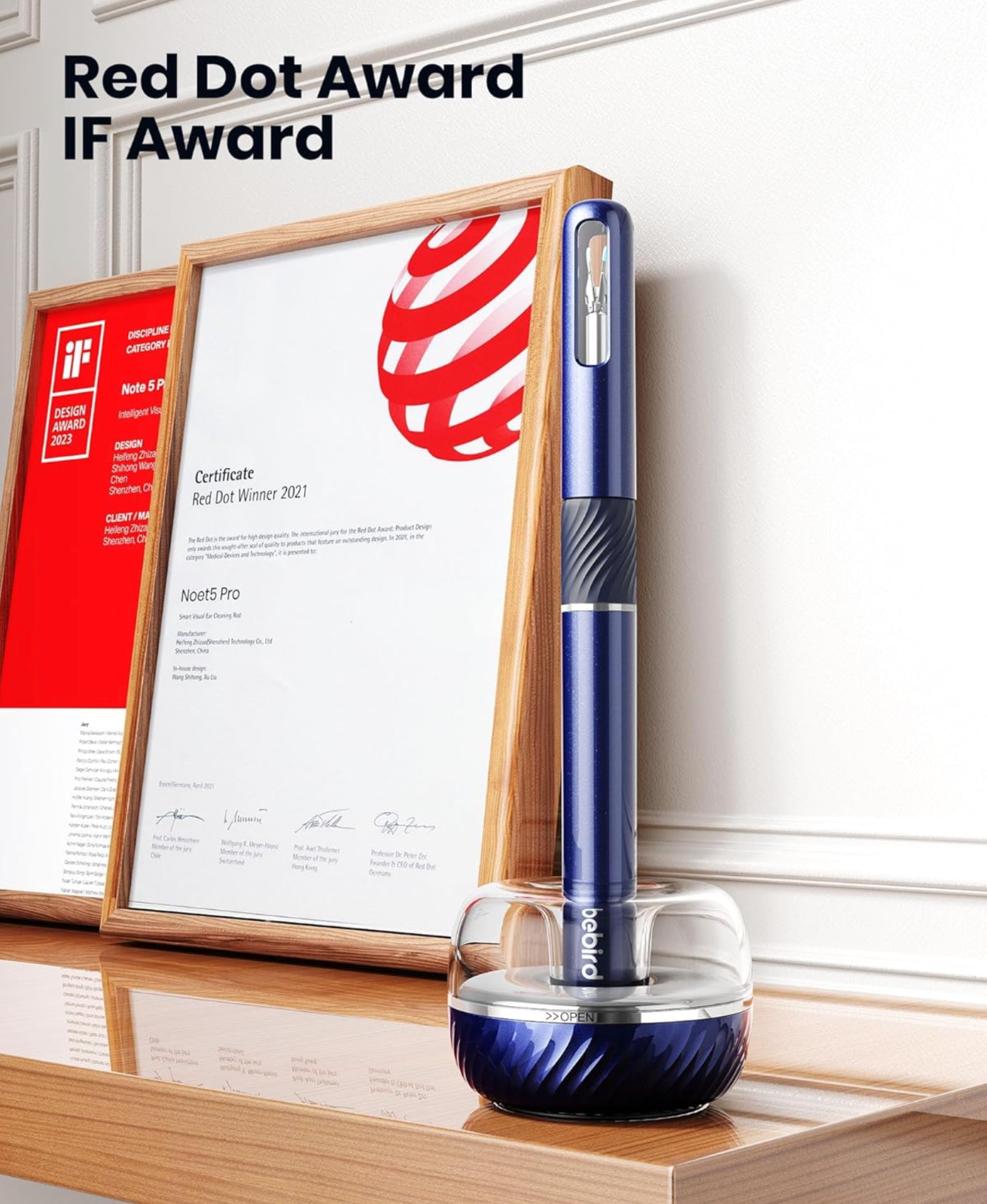 BEBIRD Note5 Pro Visual Smart 10 Megapixel HD Ear Wax Removal Endoscope Camera