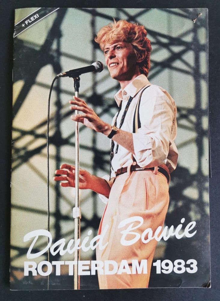 David Bowie Rotterdam 1983 Programme + Flexidisc, 28 pgs, A4 size