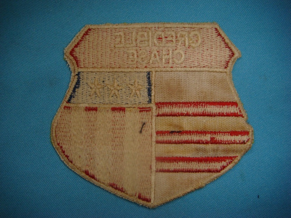VIETNAM WAR PATCH, JOINT USAF & ARVN GUNSHIP PROGRAM " CREDIBLE CHASE "
