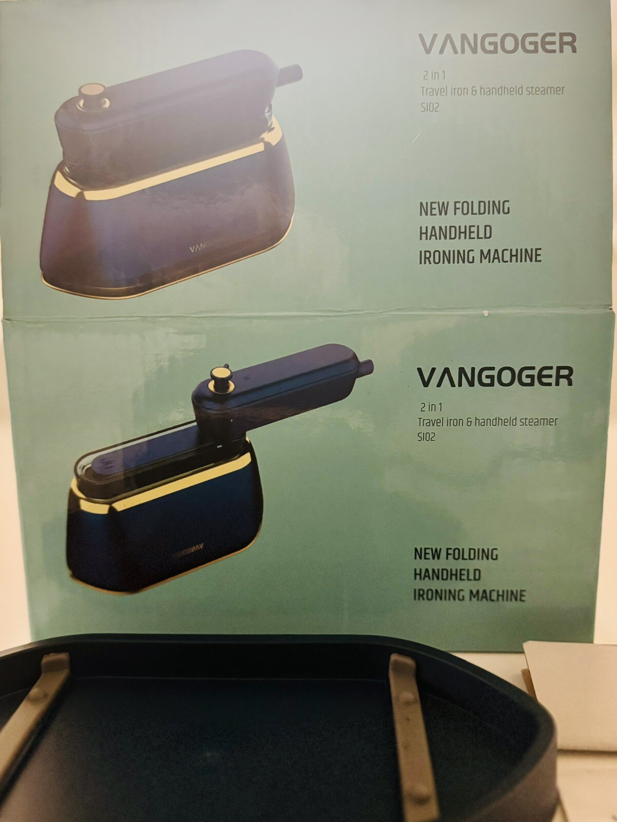 2 in 1 travel iron handheld steamer