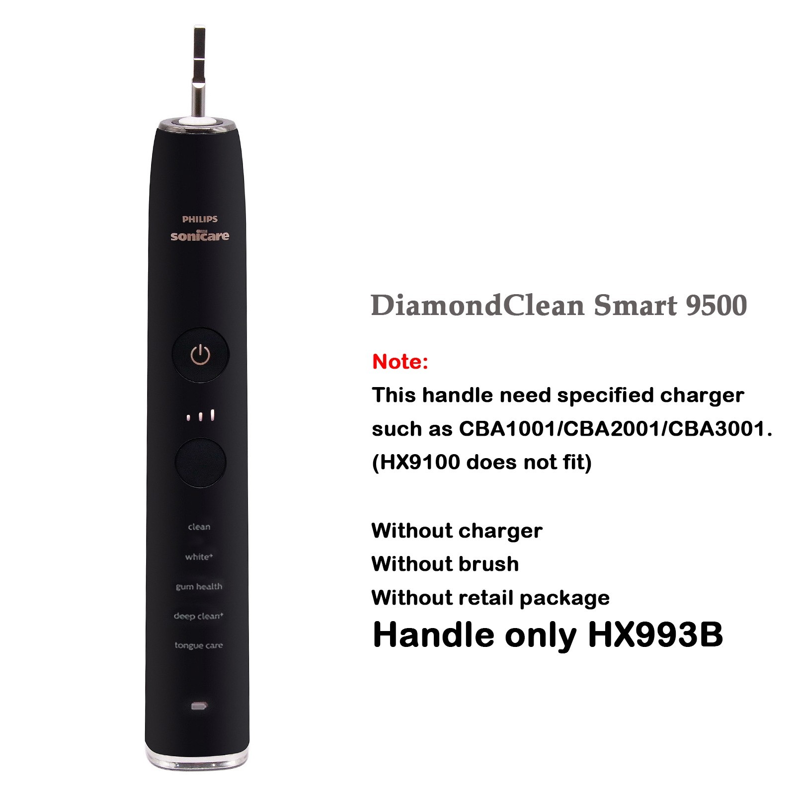 Philips Sonicare DiamondClean Toothbrush Smart Handle HX93xx HX991x HX992x HX993