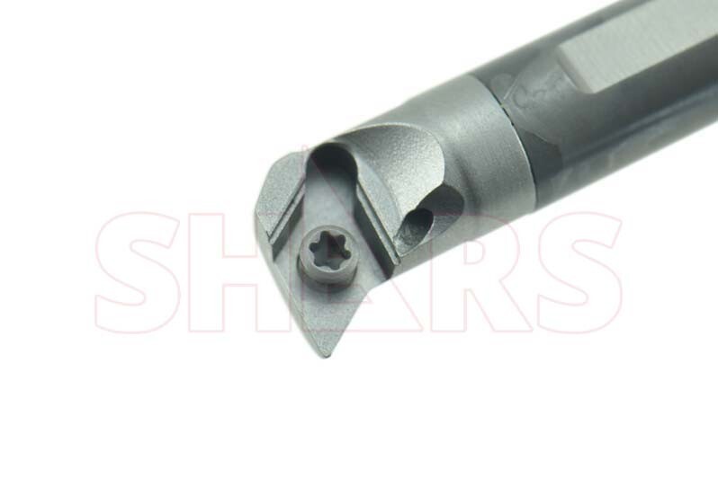SHARS 3/8" RH SDUCR Coolant Through Indexable Solid Carbide Boring Bar DCMT S]