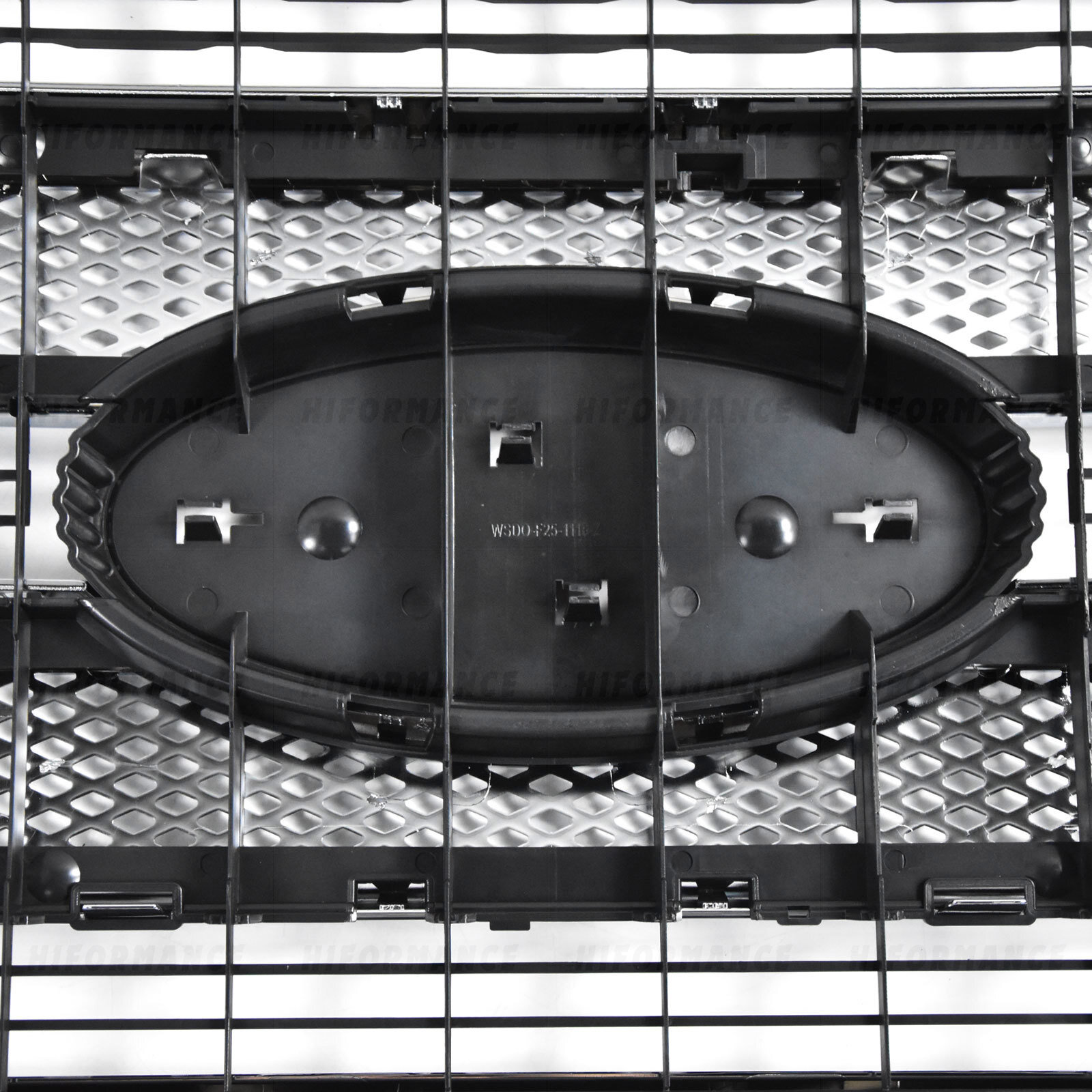 Platinum Front Grille Upper Grill Chrome For 2011-16 Ford F-250 F350 Super Duty