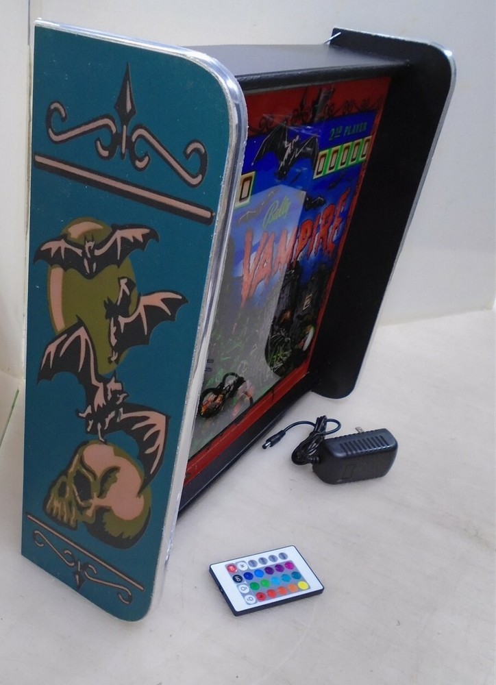 Bally Vampire Pinball Head LED Display light box