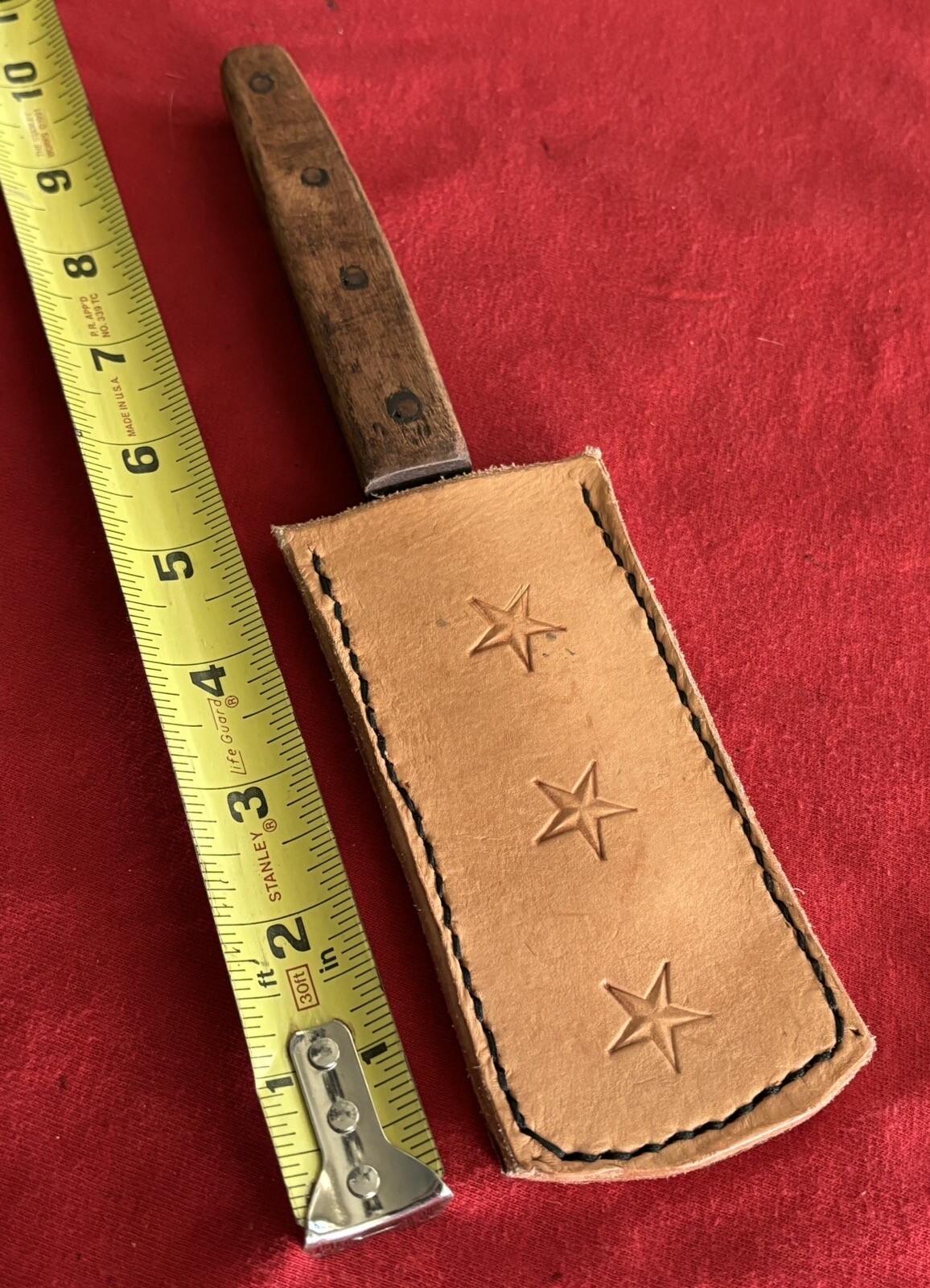 STACEY BROTHERS - CIVIL WAR ERA SHEFFIELD 1800’S - CUT DOWN KNIFE - ANTIQUE