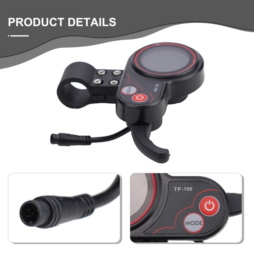 LCD Dashboard Display Screen Replacements For 10 Inch Electric Scooter