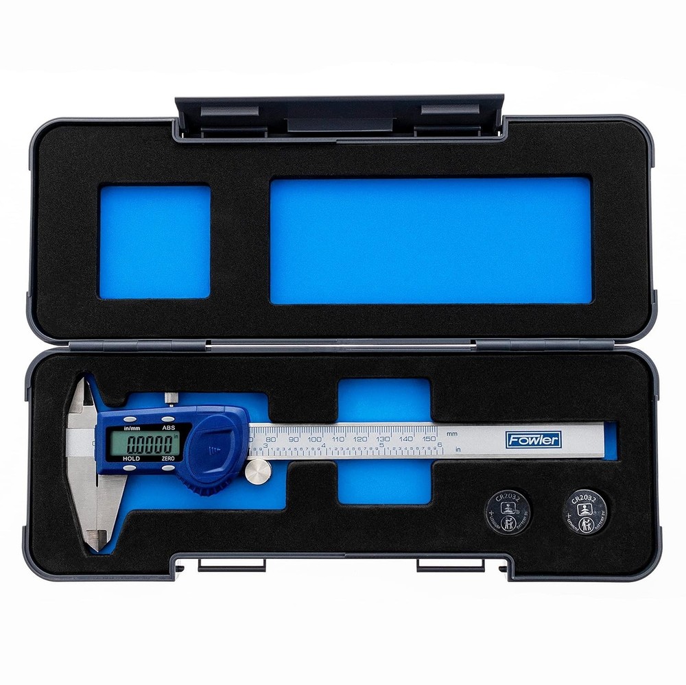 Xtra-Value Cal Digital Caliper With 0-6"/150MM Measuring Range,Blue