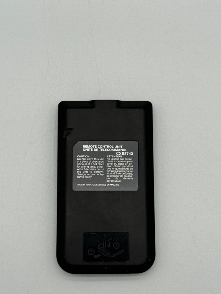 Pioneer CXB8743 Remote Control