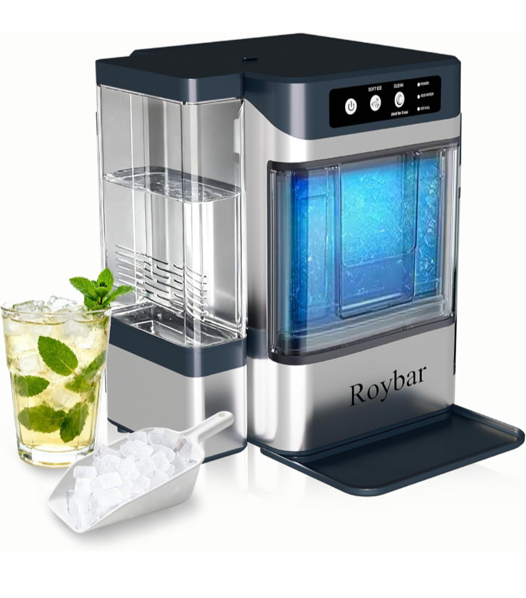 Large Capacity Ice Makers Countertop One-Click Operation Self-Cleaning Portable