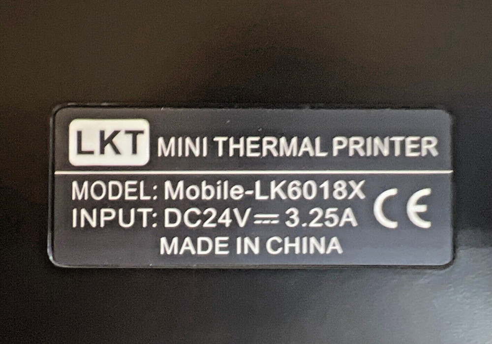 LKT Tattoo Transfer Copier Printer Machine Thermal Mini Printer Mobile LK-6018X