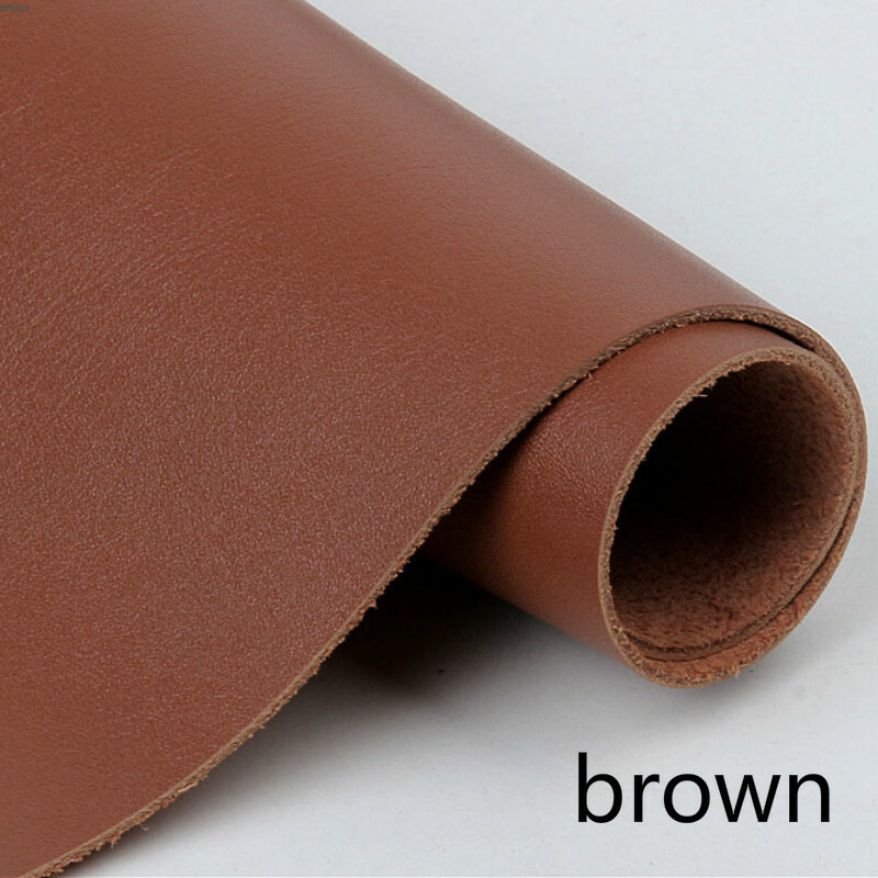 Genuine Thick Natural Cowhide Leather First Layer Craft DIY Material Durable
