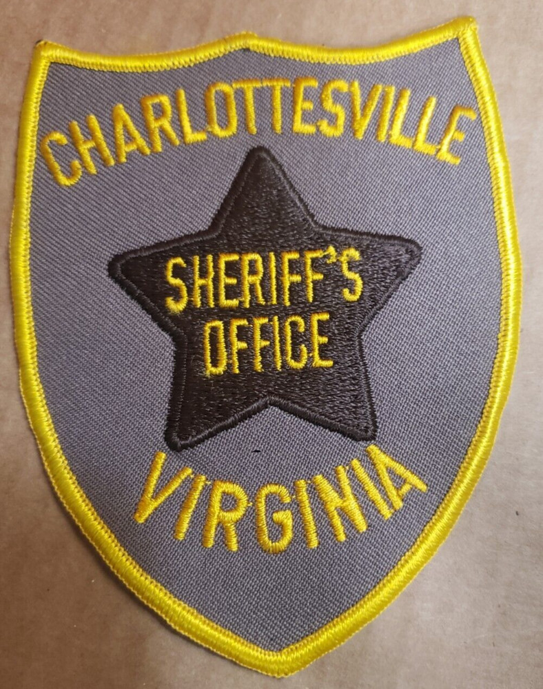 VA Charlottesville Virginia Sheriff's Office Patch