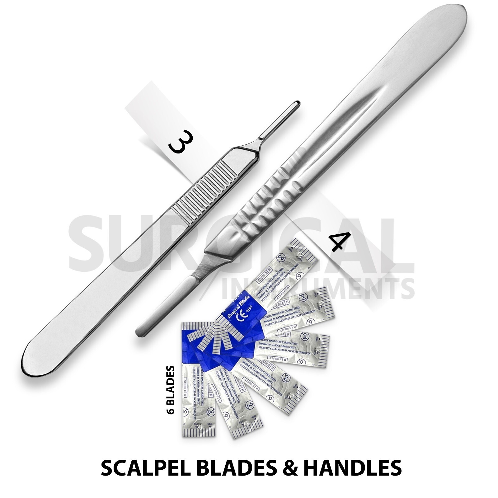 18 Pcs Minor Surgery Set Surgical Instruments Kit Stainless Steel German Grade