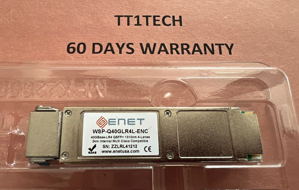 40GBASE-LR4-Lite 1310nm optic for Cisco Switch