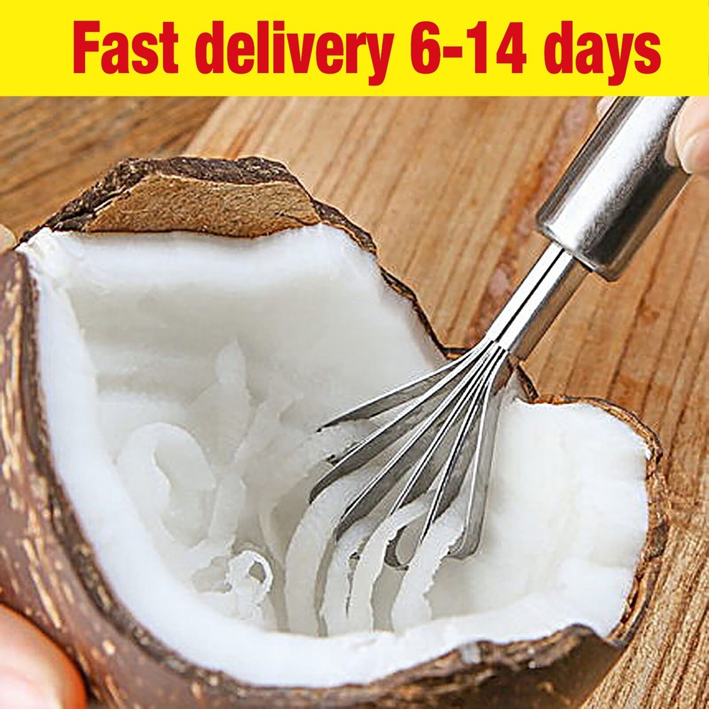 Coconut Scraper Stainless Steel Scraper Grater Shredder  Tools