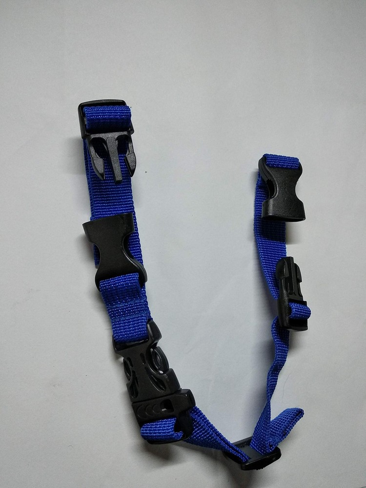 Amlrt Backpack Chest Strap- Nylon - Adjustable Universal backpack, Blue