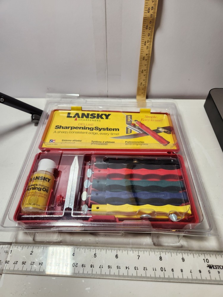 LANSKY UNIVERSAL CONTROLLED-ANGLE KNIFE SHARPENING SYSTEM #LKUNV