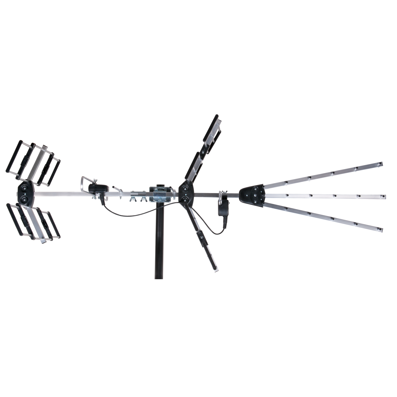 2024 Yagi 24 Elements Outdoor Antenna Long Range 4K ATSC 3 UHF VHF Clear Signal