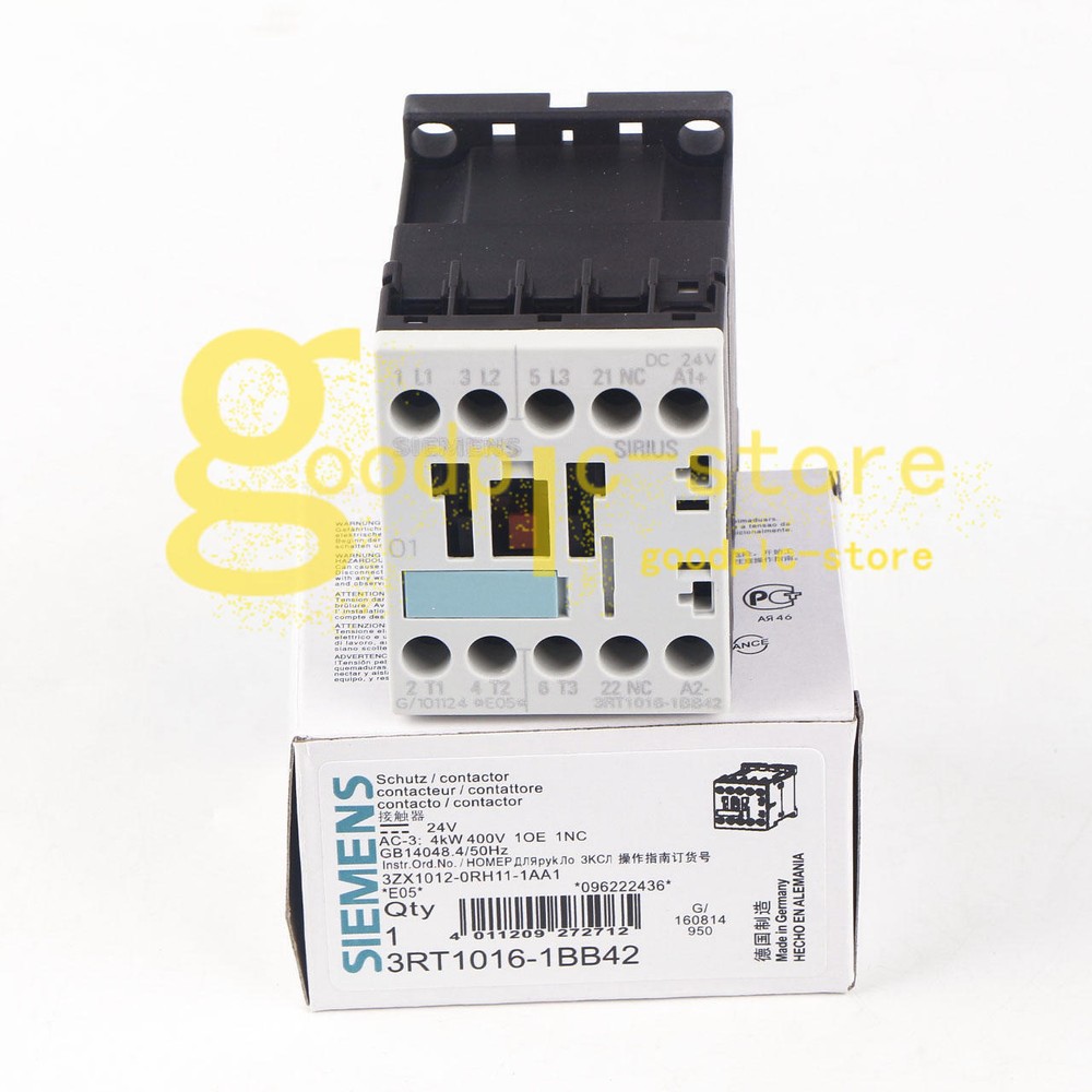1PC Siemens contactor 3RT1016-1BB42 New