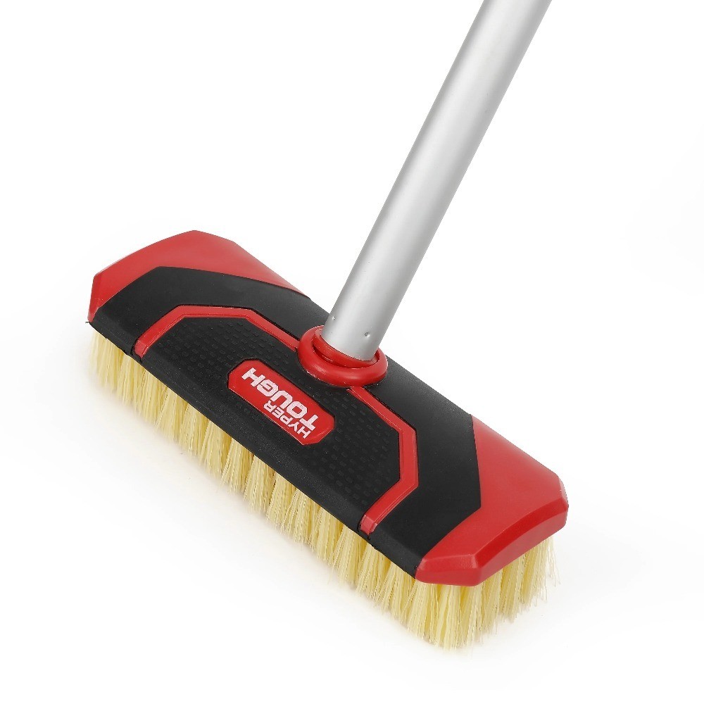 Scrub Brush with Threaded Pole Socket for Cleaning 2.8 Inch Head