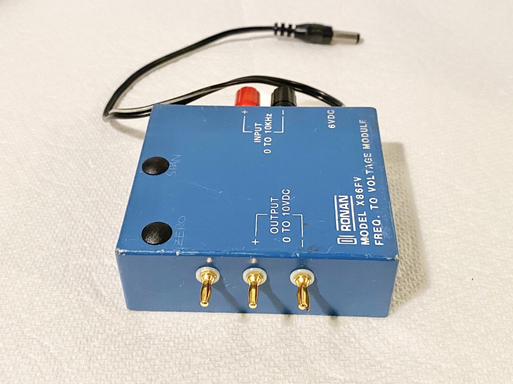 RONAN Model X86VF Voltage To Freq. Module (As Is)