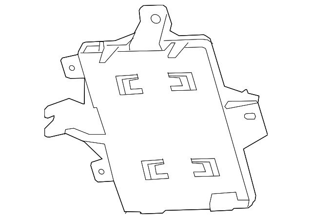 Genuine GM Engine Control Module Bracket 84073137