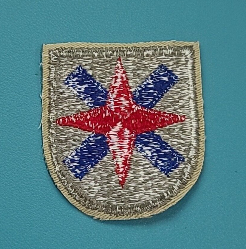 14th Army Corps Patch-Cut Edge-Snow Back-Original WW-II (1 Patch)*