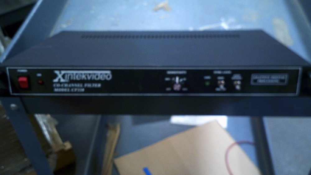 XINTEKVIDEO CF110 CO-CHANNEL FILTER/DIGITAL PROCESSOR