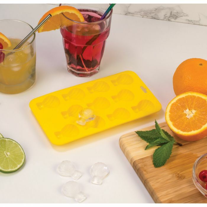 HIC Kitchen Ice Tray and Mold, Shell
