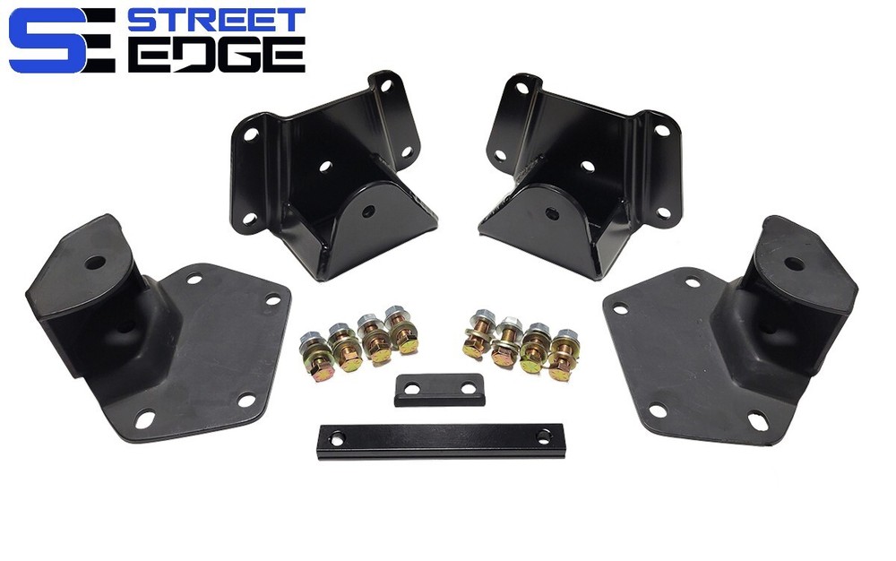 4" Drop Leaf Spring Hanger Lowering Kit for 97-04 Dodge Dakota