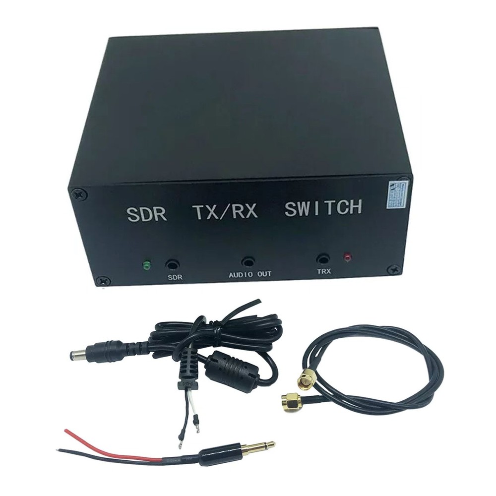 Black SDR Transceiver Switch Antenna Sharer Sharing Device 160MHz TR Switch Box