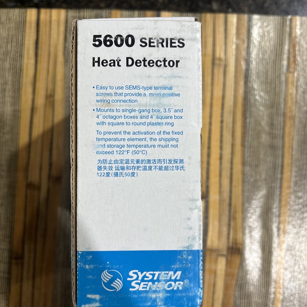 System Sensor 5603 Heat Detector, new